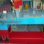 Ocean & Architectural Models - Semi-Submersible Rigging Unit Scale Model - Offshore Ship-5